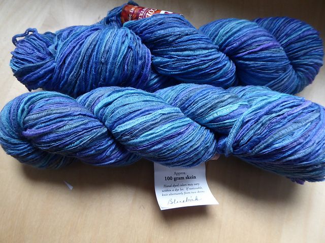 Mountain Colors - Merino Ribbon, Color: Bluebird