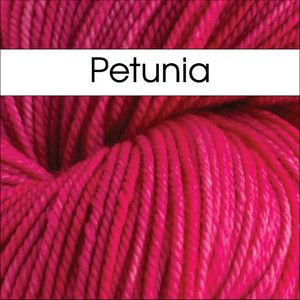 Anzula - Neptune - Sparkling Silver DK, Color: Petunia