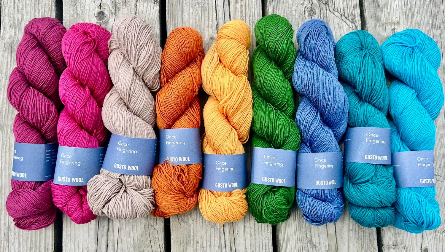 Gusto Wool - Once Fingering