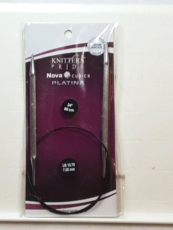Knitter&#39;s Pride - Nova Cubics Platina  - Steel Circular