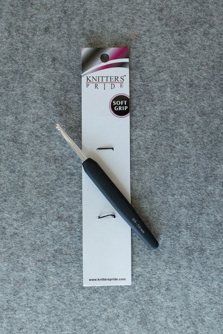 Knitter&#39;s Pride - Soft Grip Crochet Hook, Size: B (2.25 mm)