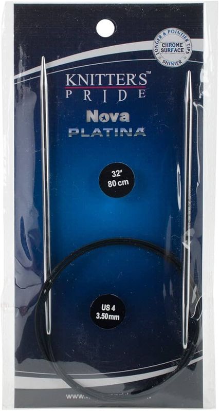 Knitter&#39;s Pride - Nova Platina - Steel Circular