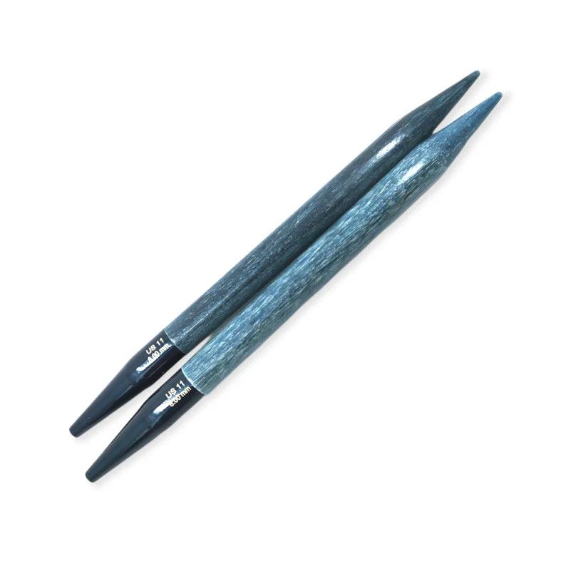 LYKKE Crafts - Indigo - IC Tips, Length: 3.5&quot;, Size: US 9 (5.5 mm)