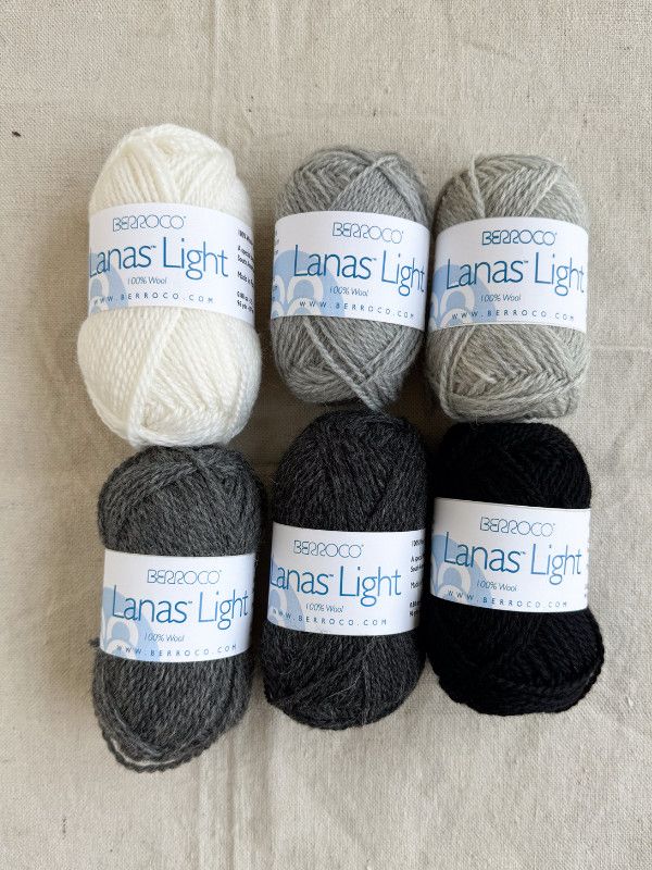 Berroco - Lanas Light - Mini Color Pack, Color: #1 - Twilight