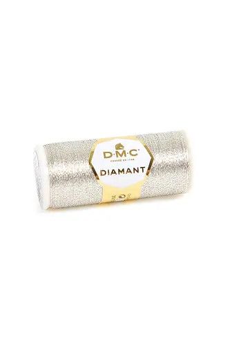 DMC - Diamant Thread, Color: D168 - White Silver