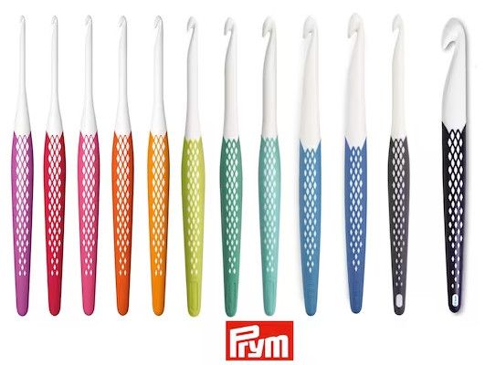 Prym - Ergonomic Crochet Hook, Size: C (2.75 mm)