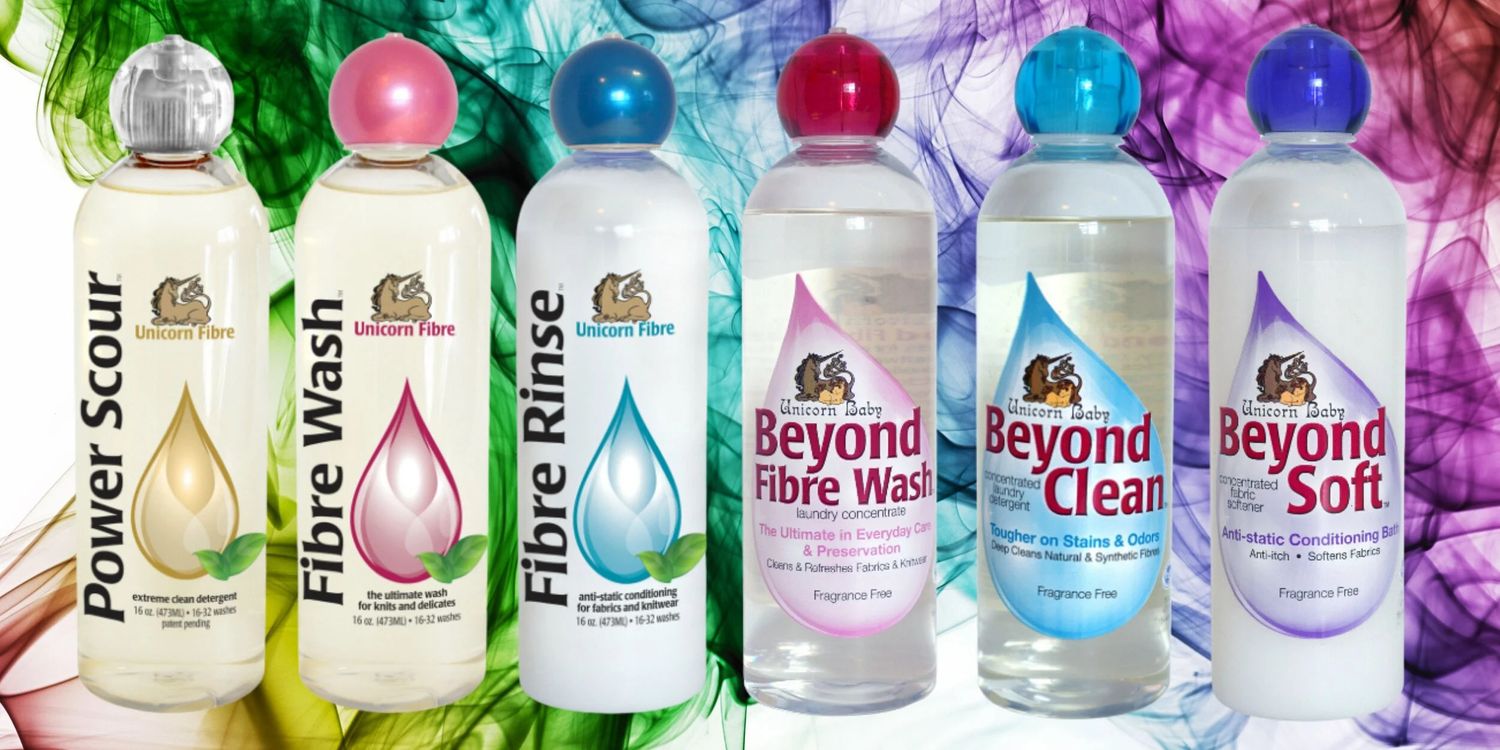 Unicorn Fibre Wash, Color: Lavender, Size: 4 oz.