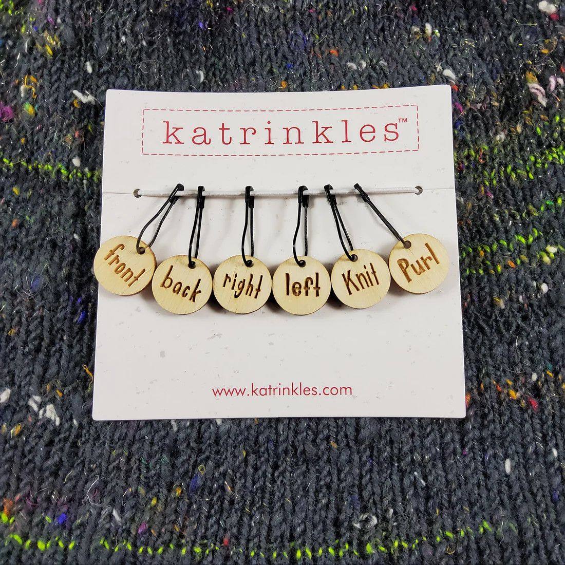 Katrinkles - Instruction Stitch Markers, Color: Instruction Stitch Markers, Size: Sets