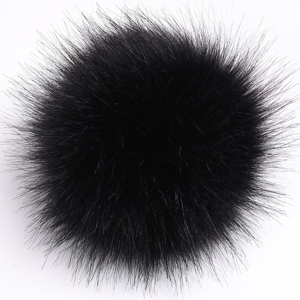 Coley Craft - Poofy Pom Pom, Color: Black