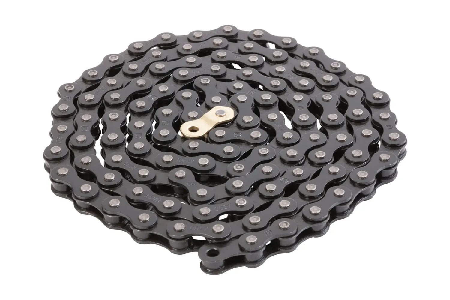Chain Odyssey Bluebird - Single Speed 1/2&quot; x 1/8&quot;, 112 Links, Black