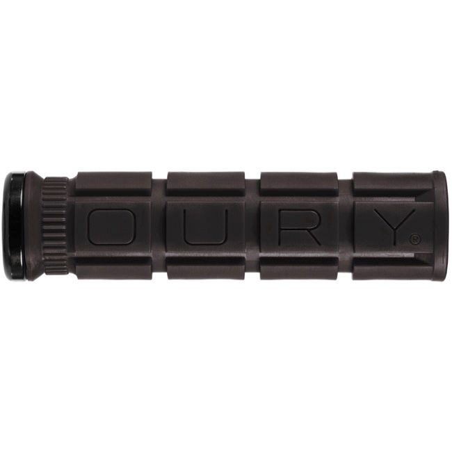 Oury Single-Sided V2 Lock-On Grips - Jet Black