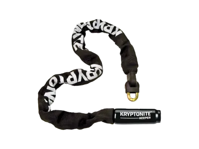Kryptonite Keeper 785 Integrated Chain Lock - 85cm (2.8'), 7mm, Keyed, Black