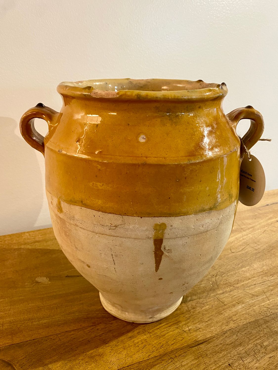 19th c. French Confit Pot 11.5"