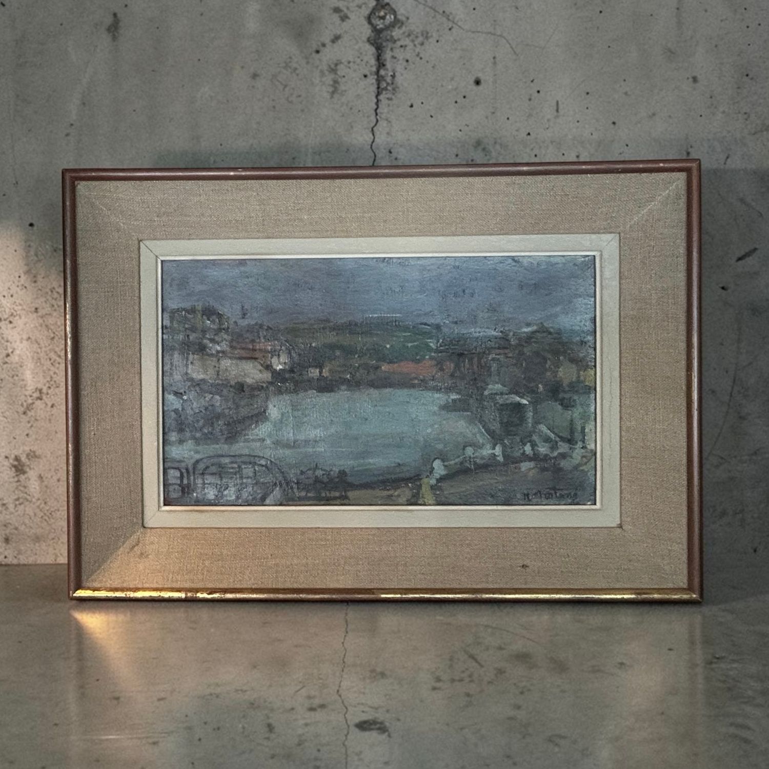 "Paysage" by Roger Montané, Oil on Canvas, Signed