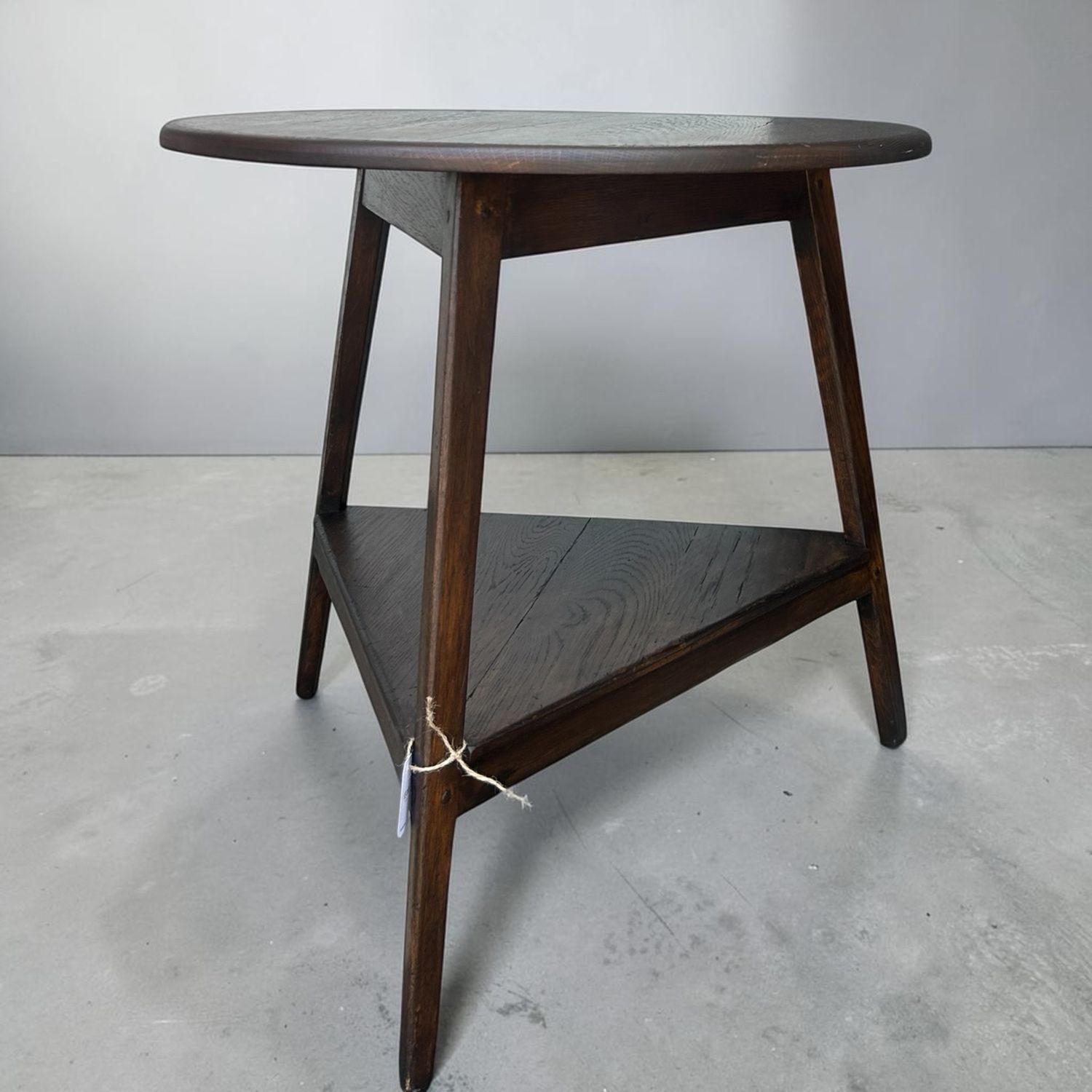 English Walnut Cricket Table