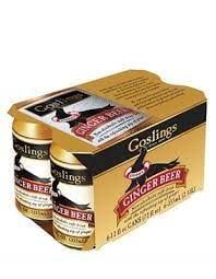 GOSLING&#39;S	GINGER BEER SODA 6PK  12 OZ