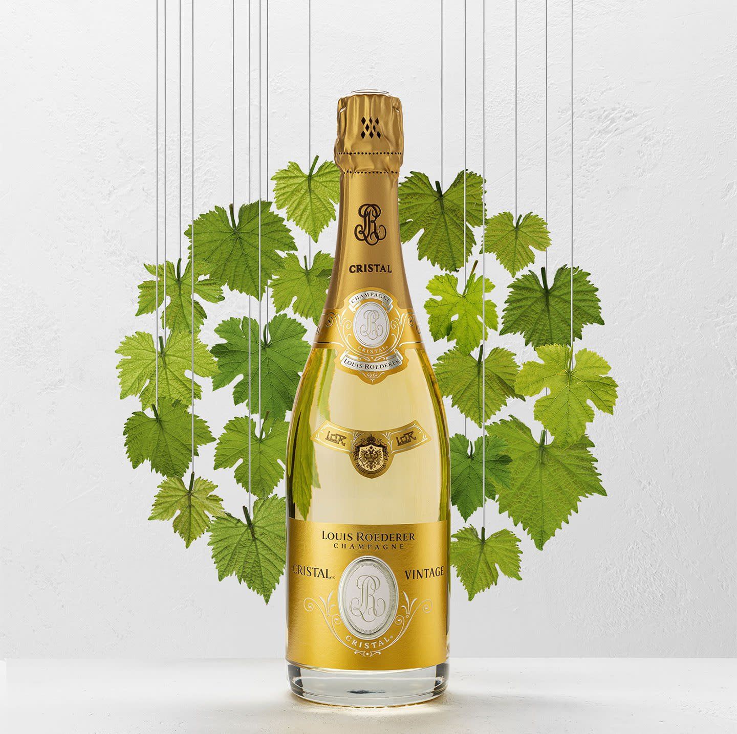 LOUIS ROEDERER CRISTAL CHAMPAGNE	.750L