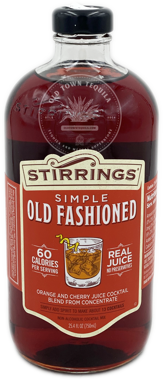 STIRRINGS OLD FASHIONED COCKTAIL MIXER  .750L