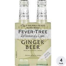 FEVER-TREE	LIGHT GINGER ALE 4PK	.20L