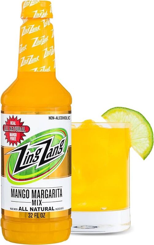 ZING ZANG	MANGO MARGARITA	MIXER 32 OZ