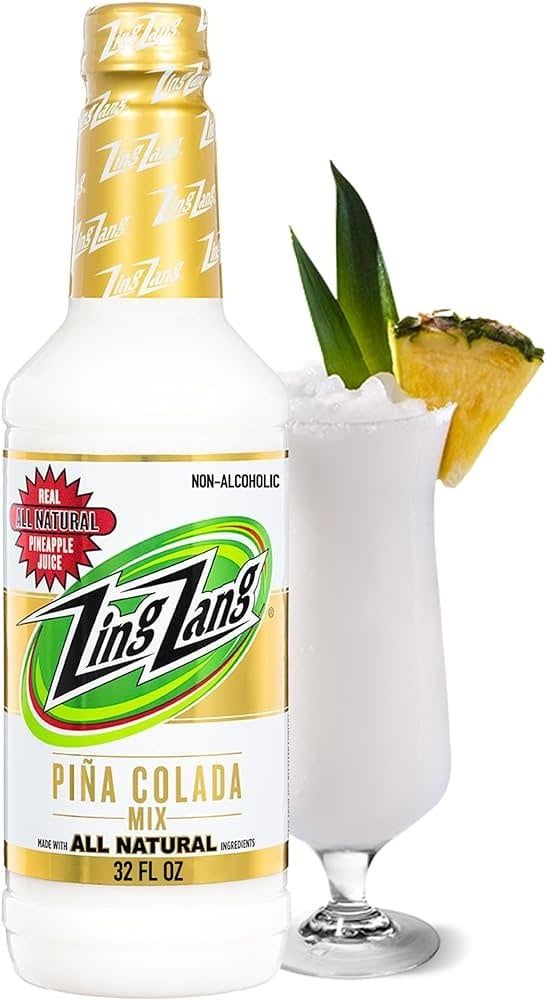 ZING ZANG	PINA COLADA	MIX  32 OZ