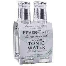 FEVER-TREE	SPARKLING CUCUMBER TONIC WATER 4PK	.200L