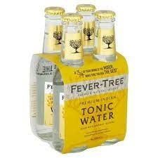 FEVER-TREE	TONIC WATER YELLOW 4PK 	.200L