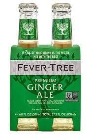 FEVER-TREE	GINGER ALE 4PK	.20L