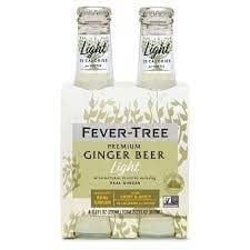 FEVER-TREE	LIGHT GINGER BEER 4PK	.200L