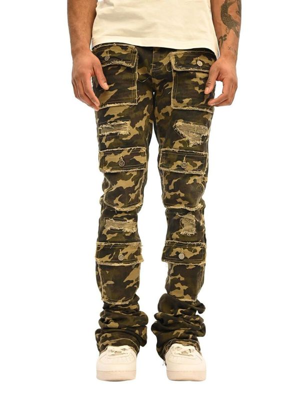 Savant Camo Super Stacked Jean