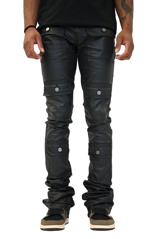 SAVANT JEAN (STACK) BLACK WAX