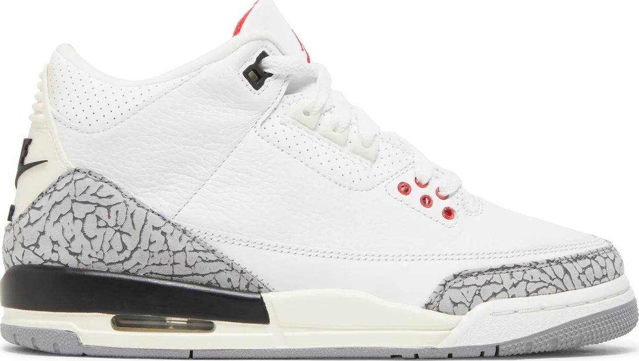 Jordan 3 White Cement Reimagined (GS) 7Y/8.5W