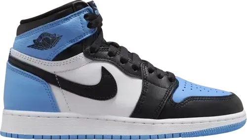 Air Jordan 1 Retro High OG GS &#39;UNC Toe&#39; 6Y