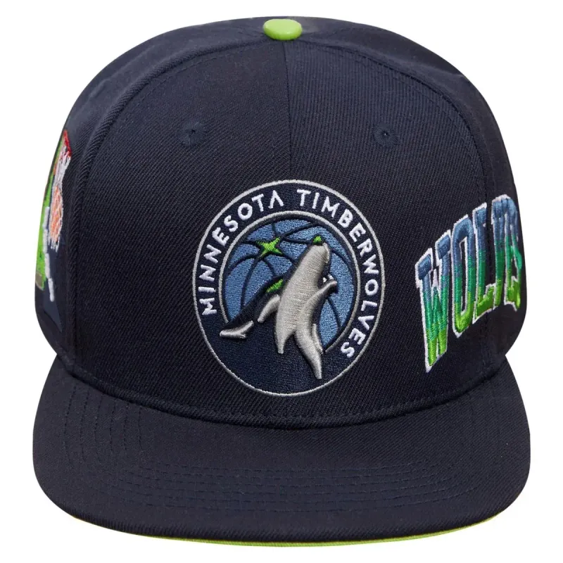 Minnesota Timberwolves Home Town Wool Snapback Ha