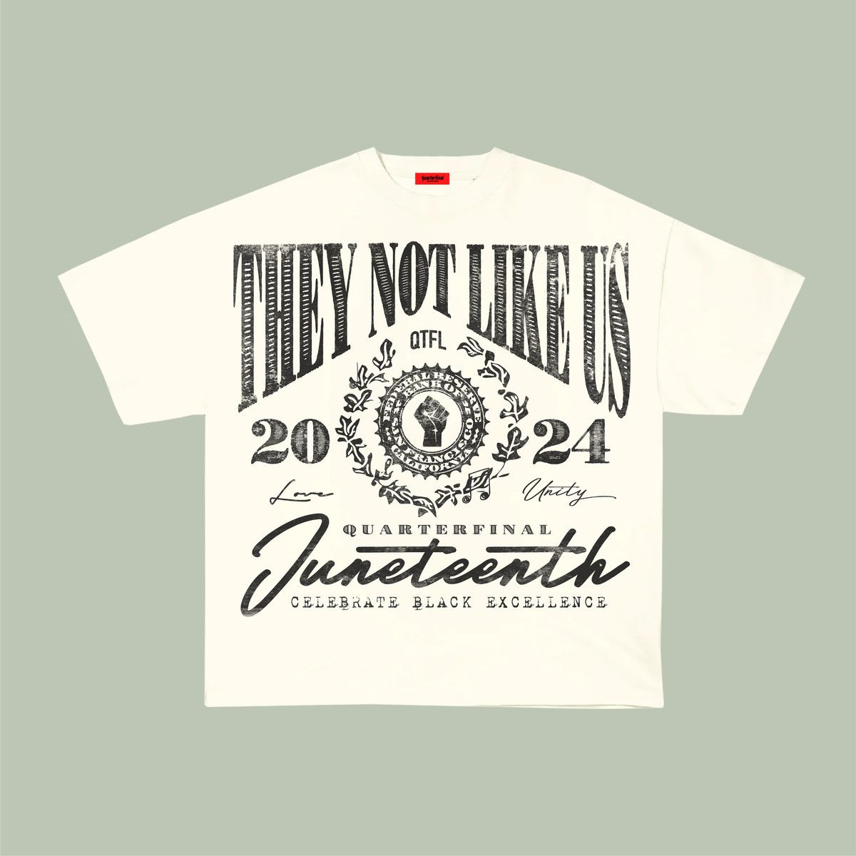 Quarterfinal Not Like Us Tee, Size: S