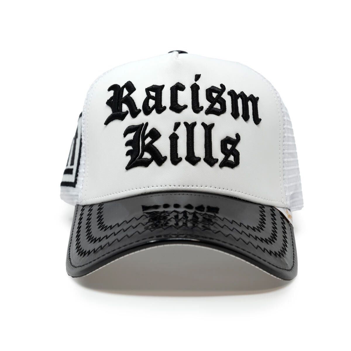 Gold Star Hats Racism kills White/Black