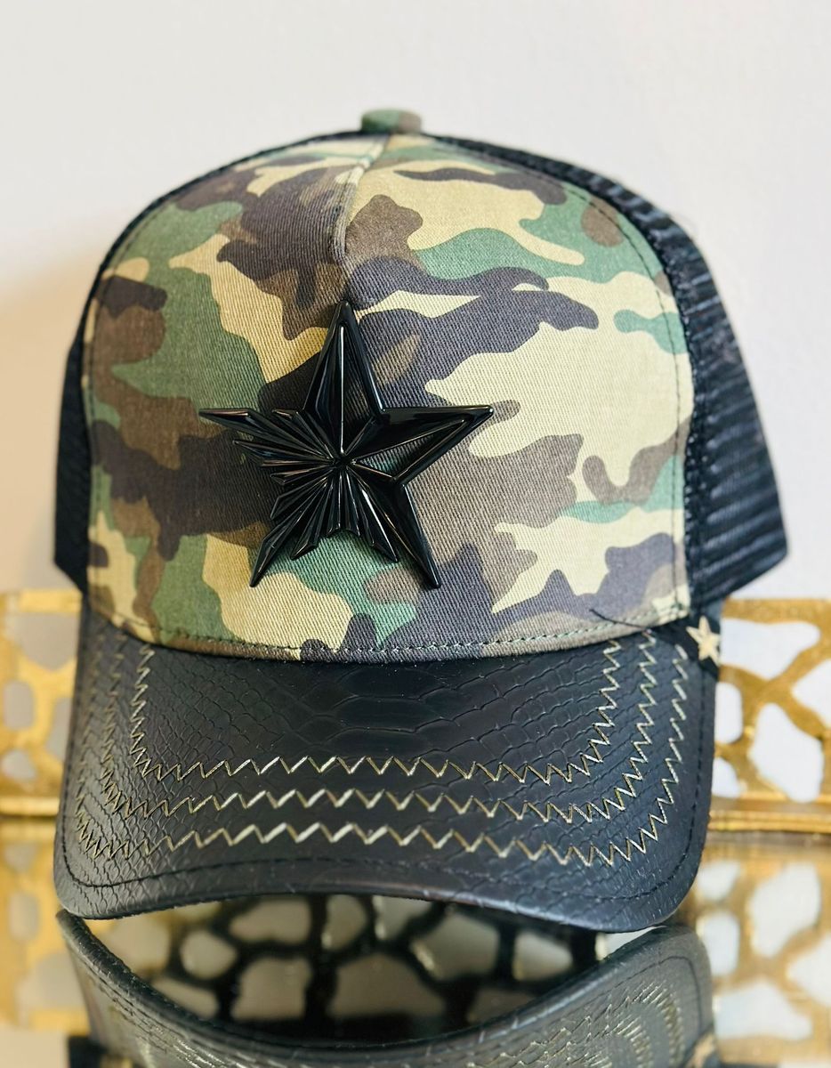 Gold Star Camouflage star logo