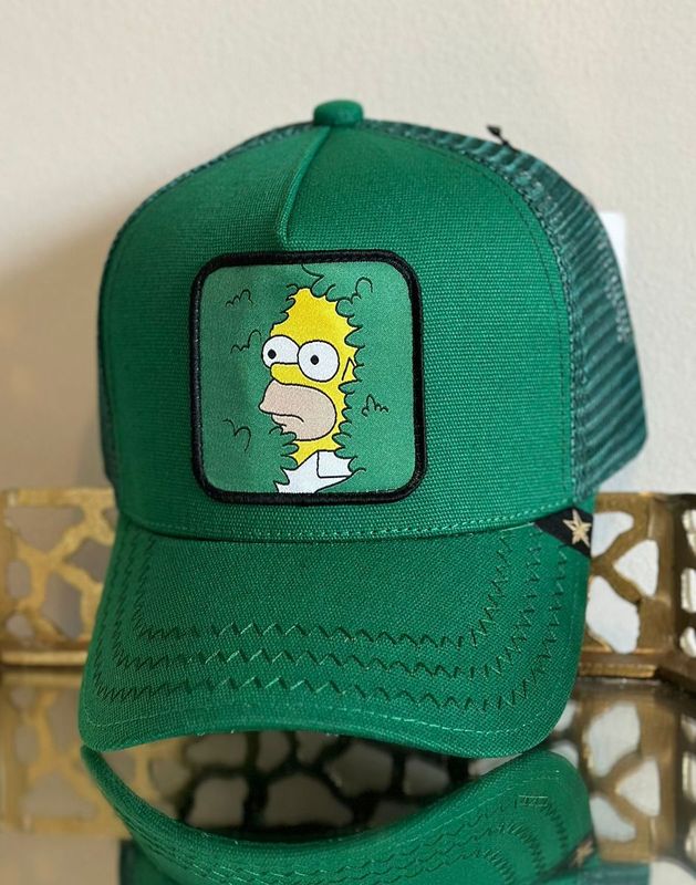 Gold Star Homer Trucker Green