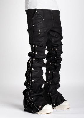 Obsidian Black Waxed Premium Denim V2 