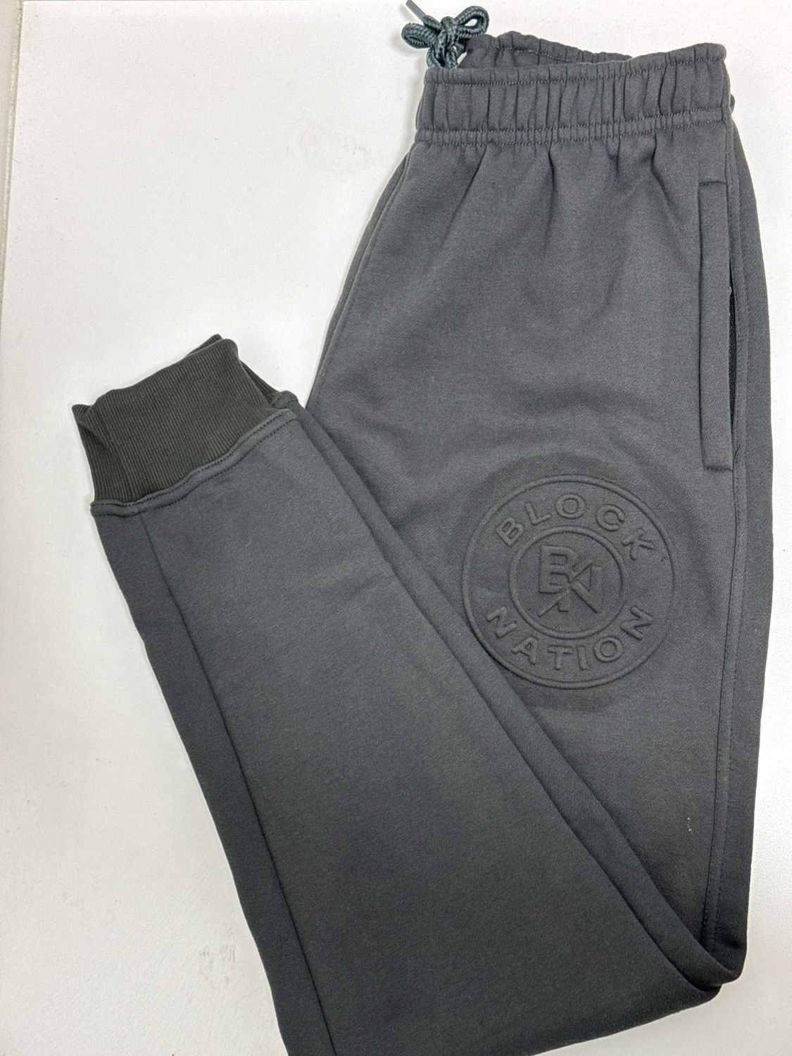 Block Nation Embossed Pants