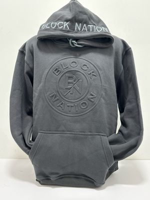 Block Nation Embossed Hoodie