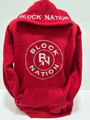 Block Nation Embroidered Hoodie