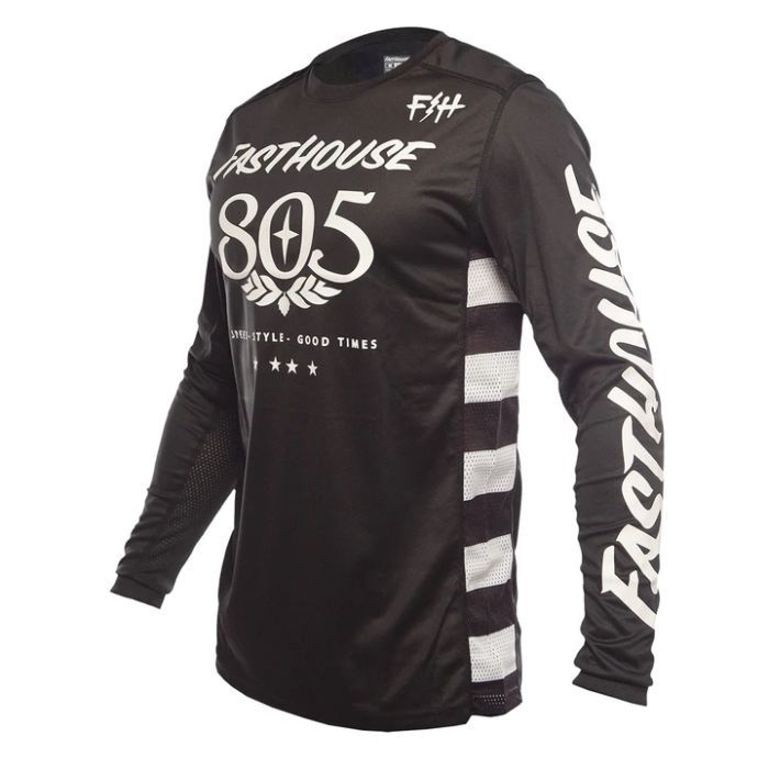 FastHouse 805 LS Jersey, Color: Black, Size: M