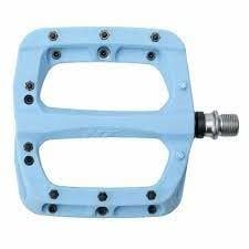 HT Components, PA03A, Nano P, Platform Pedals, Body: Nylon, Spindle: Cr-Mo, 9/16&#39;&#39;, Blue, Pair