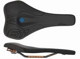 611 Ergowave CrMo Rail 150* Saddle, Blk
