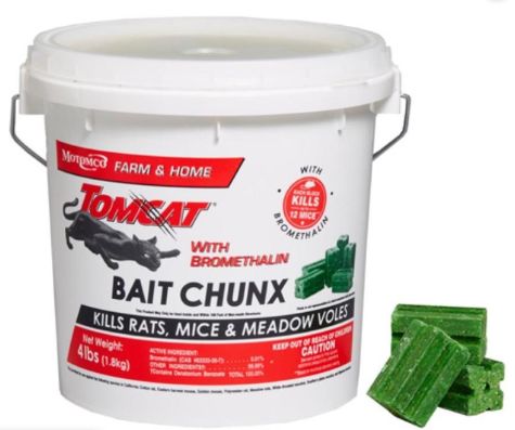 Tomcat Bromethalin Chunx 4lb