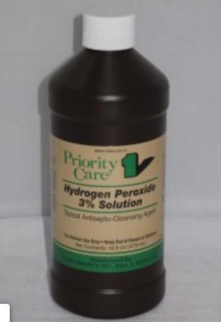 Hydrogen Peroxide 3% 16oz