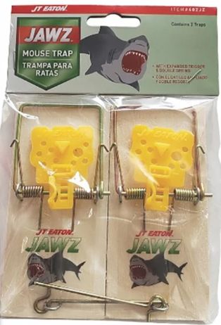 Jawz Wooden Mouse Trap 2pk