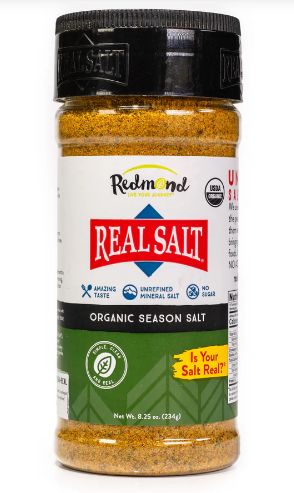 Redmond Organic Season Salt 8.25 oz
