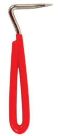 Hoof Pick Red 5.5"